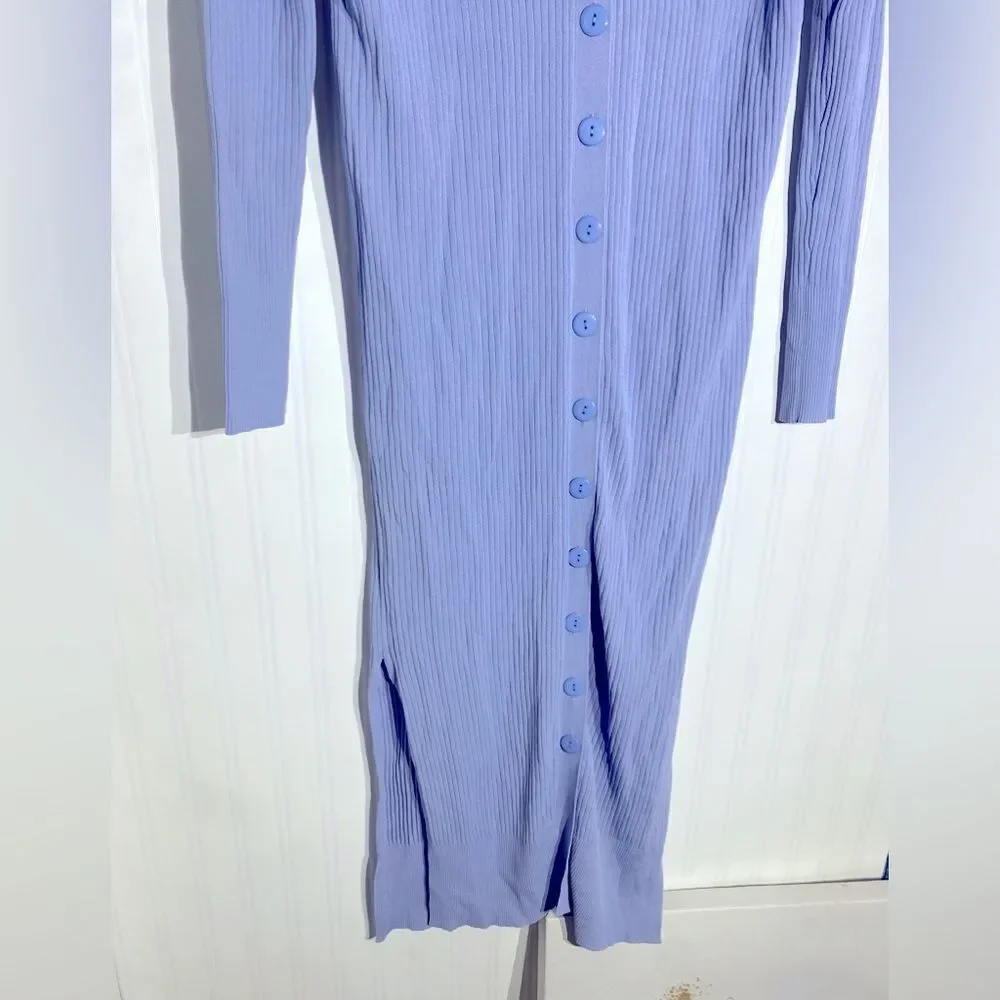 Line and dot Dakota‎ cardigan style dress Sz M - Picture 4 of 6